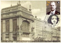 Финляндия. Петерспост. Григорий Григорьевич Елисеев. Картмаксимум с гашением "Peterspost Hki-01"