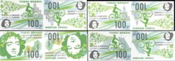 Петерспост. Финляндия. Экология в Европе. Think Green. Серия из 4 беззубцовых горизонтальных тет-бешей